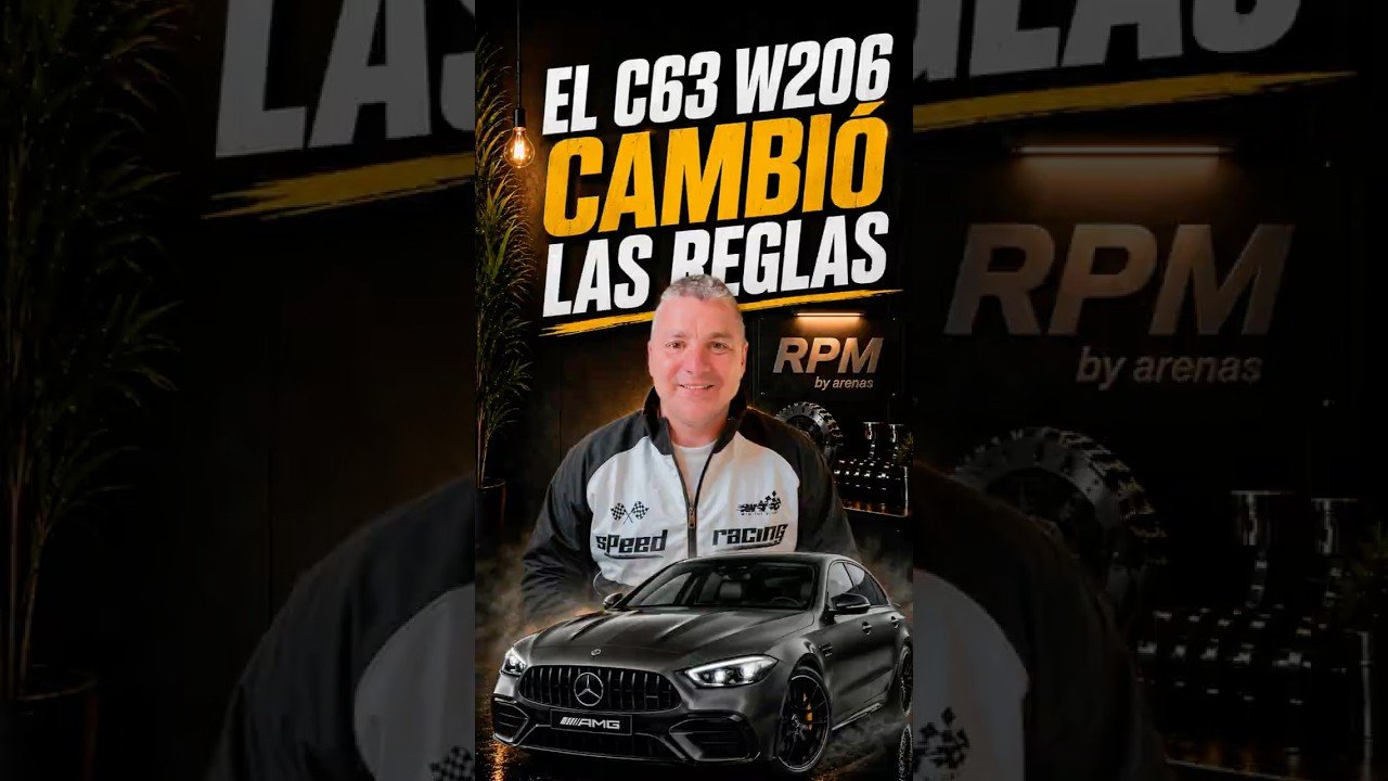 Mercedes-AMG C63: de V8 atmosférico a cuatro cilindros híbrido