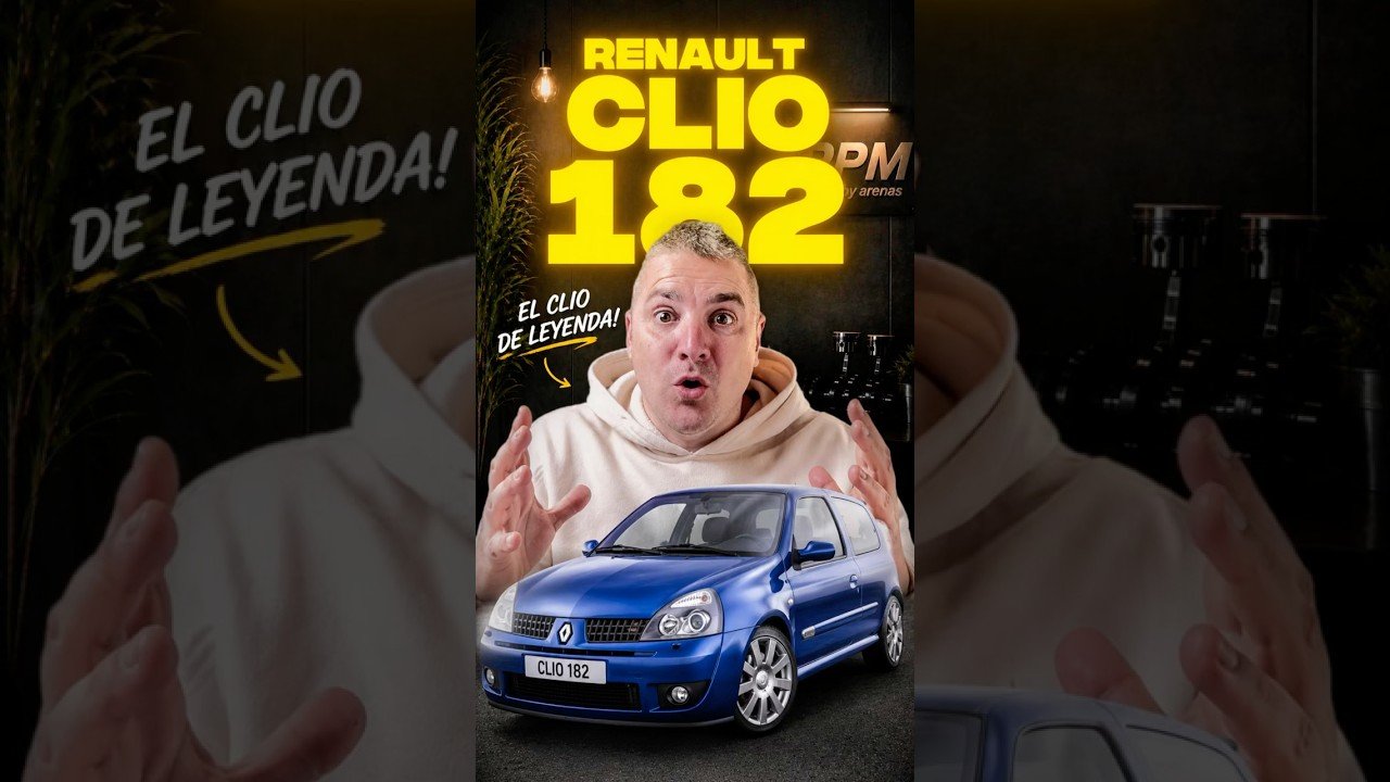 Renault Clio Sport 182: el hot hatch que todavía nadie ha superado