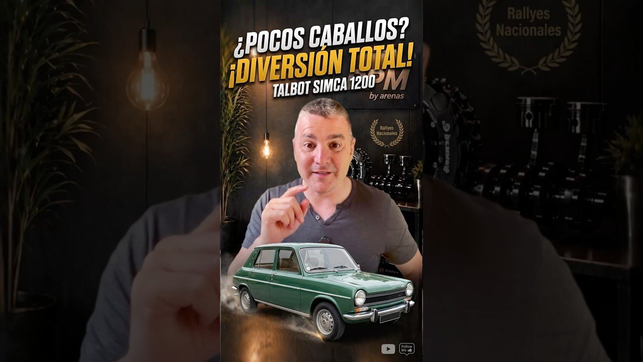 Talbot Simca 1200: el compacto adelantado a su tiempo que España olvidó